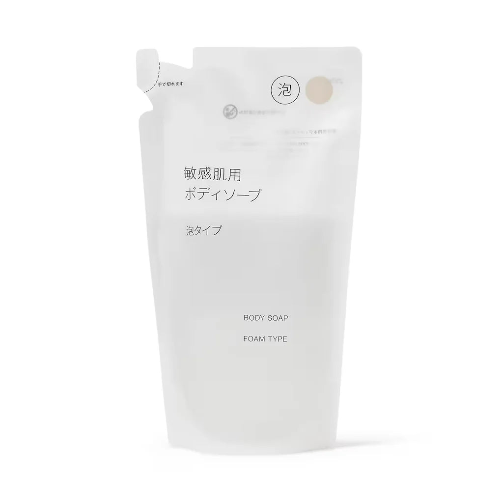 Muji Sensitive Skin Body Soap – Foam Type 400 mL