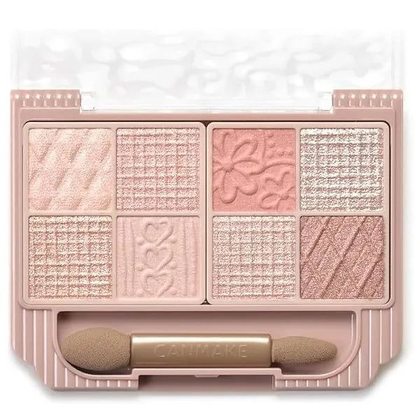 Canmake Petit Palette Eyes – Portable Multi-Color Eyeshadow Palette