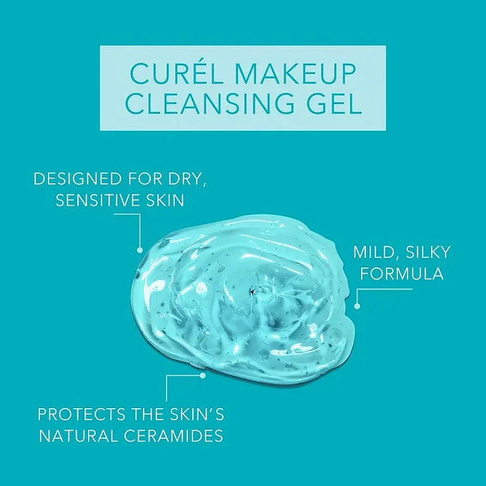 Curél Make-up Cleansing Gel – Gentle & Hydrating Makeup Remover