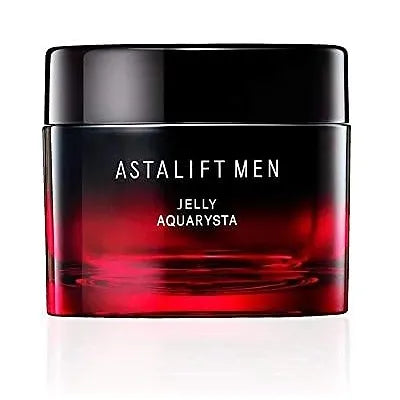The ASTALIFT MEN Jelly Aquarista is a breakthrough pre-lotion jelly serum designed as the first step in men’s skincare.