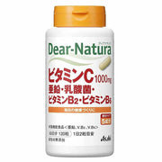 Dear-Natura Asahi Vitamin C, Zinc, Lactic Acid Bacteria, B2 & B6, 120 Tablets