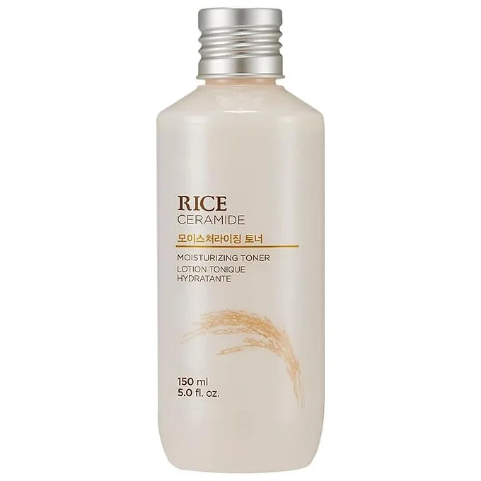 THE FACE SHOP Rice & Ceramide Moisturizing Toner – Hydrating Facial Toner (150)