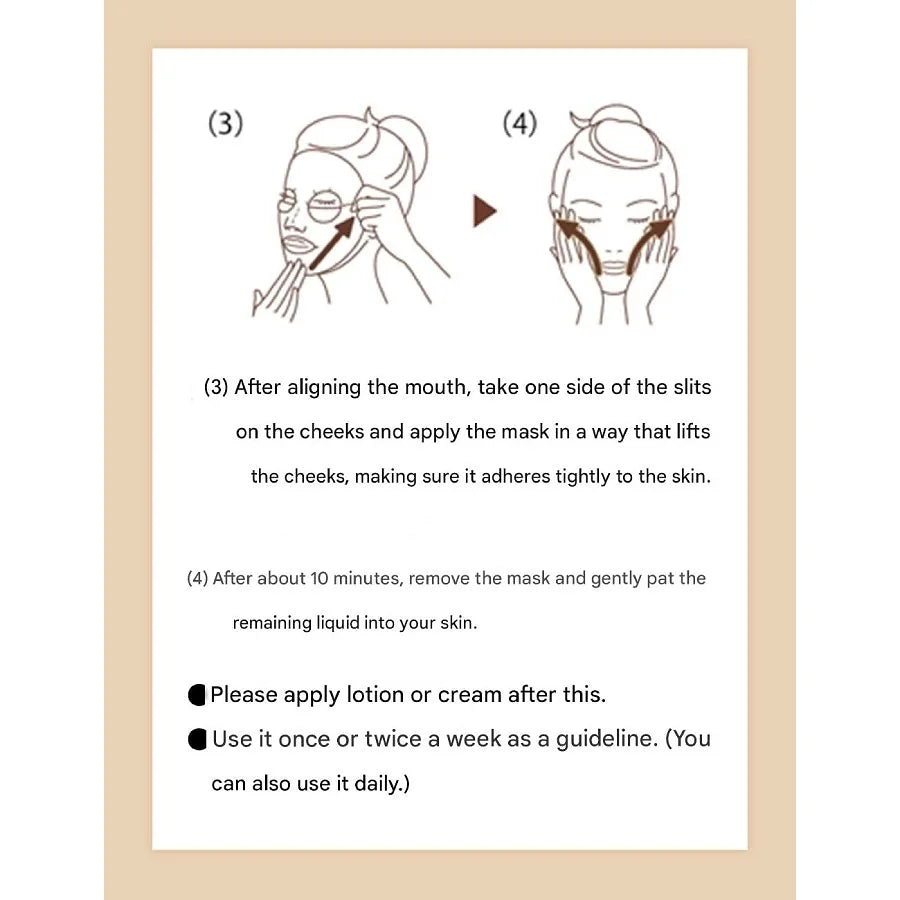 ELIXIR Lift Moist Mask W – Sheet Mask (30 ml × 6)