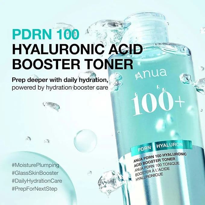 ANUA PDRN100 Hyaluronic Acid Booster Toner 8.5 fl oz (250 ml)