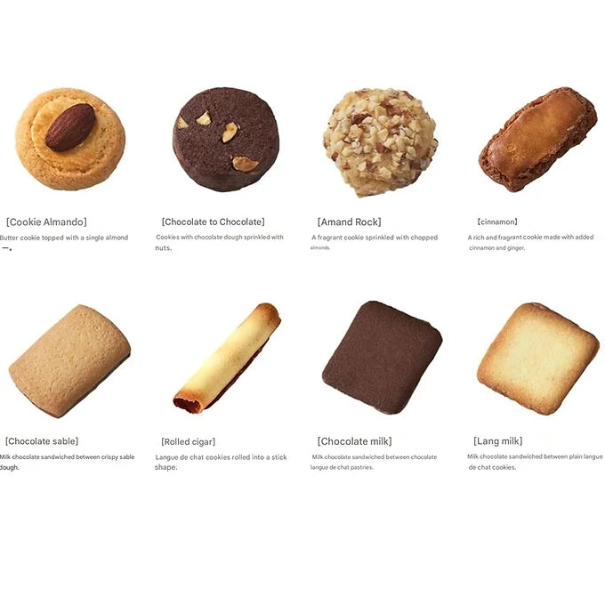 RUYSDAEL (R20) Gift Box – 42 Assorted Cookies (8 Varieties)