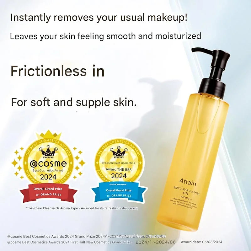 Attenir Skin Clear Cleansing Oil – Citrus Aroma (6.9 fl oz / 175 ml)