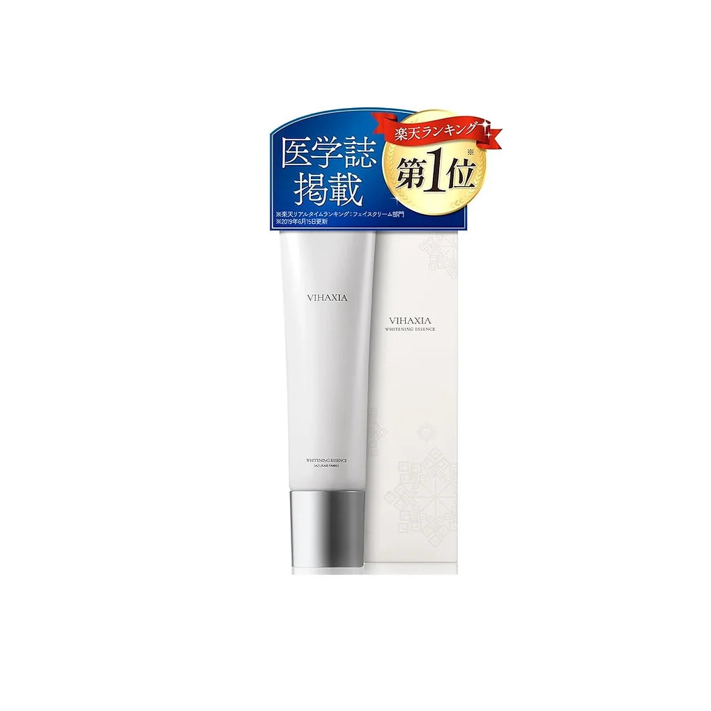 Whitening Cream Stain Remover with Hydroquinone & Vitamin C Derivative (0.9 oz / 27 g) is a quasi-drug skincare cream designed for intensive care of dark spots, pigmentation, and early signs of aging.