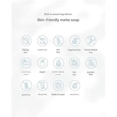 SEACRET Dead Sea Mud Soap – Mineral Cleansing Bar (125 g / 4.9 oz)