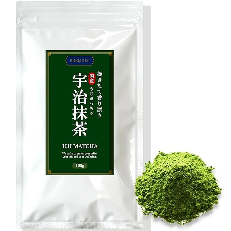 UJI MATCHA – Premium Matcha Powder, 3.5 oz (100 g)