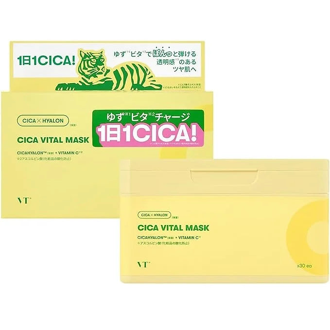 VT COSMETICS Cica Vital Daily Sheet Mask 30 sheets