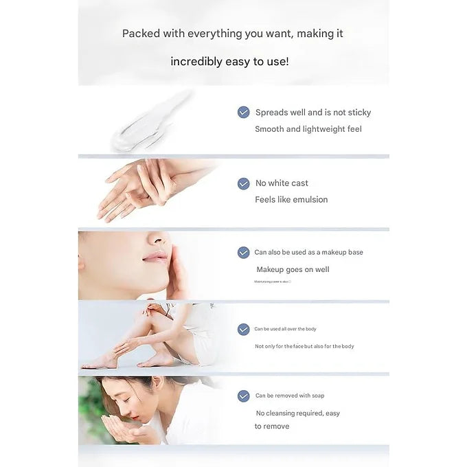 WHITH WHITE Sunscreen SPF50+ PA++++, 50 g