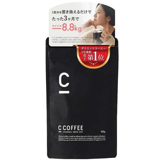 C COFFEE Diet Coffee, Charcoal Blend, 100g