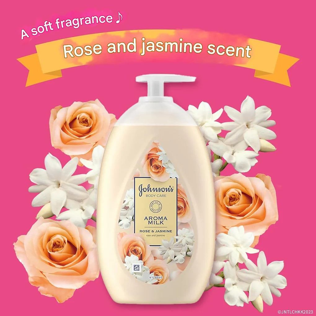 Johnson Body Care Extra Care Aroma Milk, 16.9 fl oz (500 ml)