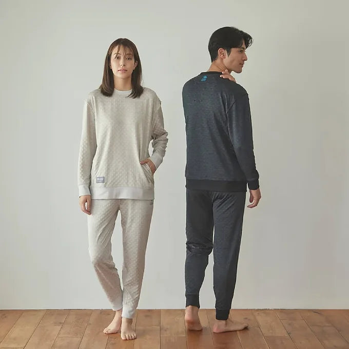 Colantotte RESNO MAGNE Recovery Wear PLUS – Long Sleeve Top & Long Pants Set