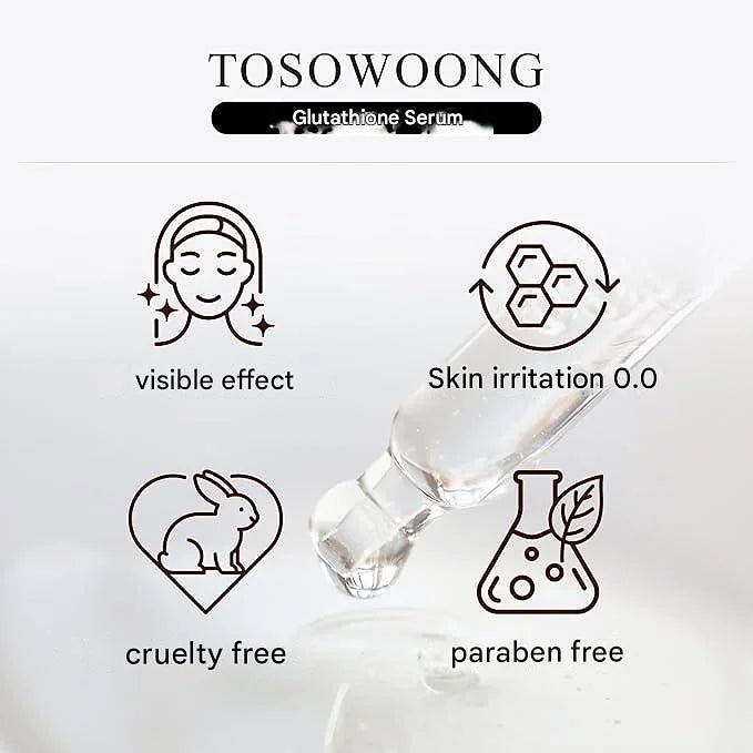TOSOWOONG Glutathione Serum – 1.0 fl oz (30 ml)