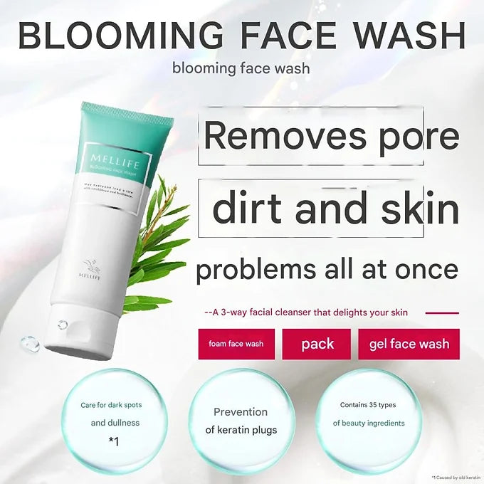 MELLIFE  Blooming Facial Wash – Gel Cleanser (90g)