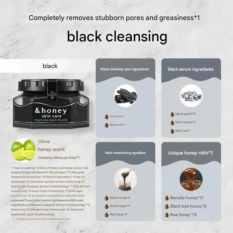 & Honey Cleansing Balm – 90 g (3.2 oz)