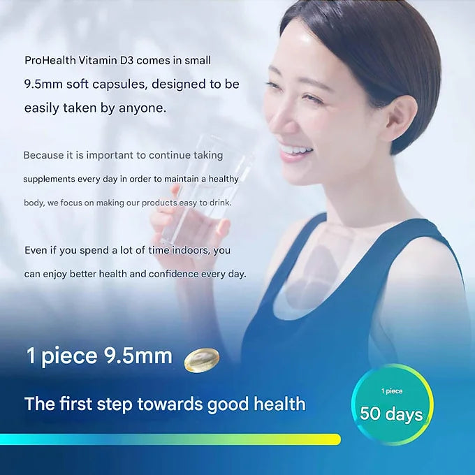 ProHealth Vitamin D3 50,000 IU – 50 Capsules