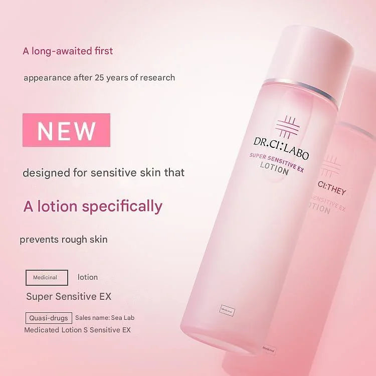 Dr. Ci:Labo Super Sensitive EX Medicinal Lotion – 145 ml | For Sensitive & Acne-