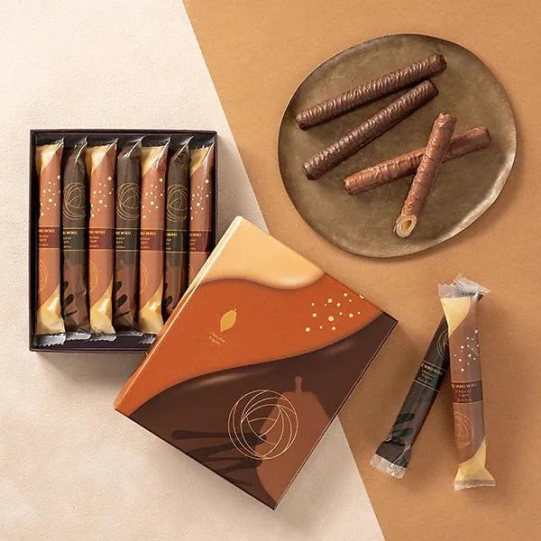 Yoku moku Chocolate Cigare (2 Flavors, 7 Pieces Assortment)
