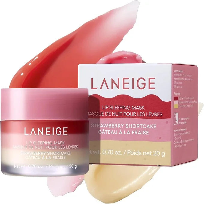 LANEIGE Lip Sleeping Mask – Shortcake Flavor (20 g)