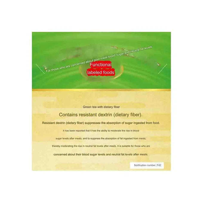 Nisshin Oillio Green Tea With Dietary Fiber
