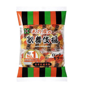 Amanoya Kabuki Frying Pans are traditional Japanese rice crackers with a rich, savory-sweet flavor inspired by classic kabuki-style seasoning.