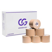 C&G Kinesiology Tape - 6 Rolls (50 mm x 5 m)