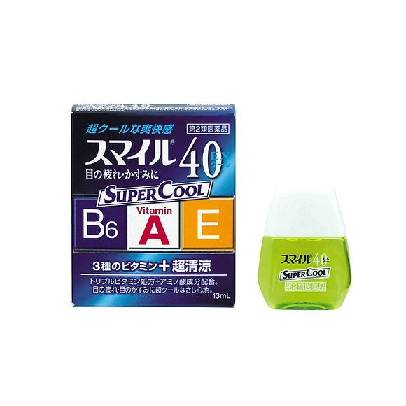 Lion Smile 40EX IC5 Japanese Eye Drops with Vitamins (15 ml)