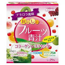 Fruit Aojiru with Collagen, Placenta 20/40 Packs