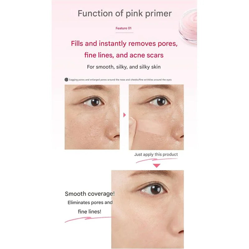 Un the End Pink Primer – Pore & Fine Line Corrector SPF32