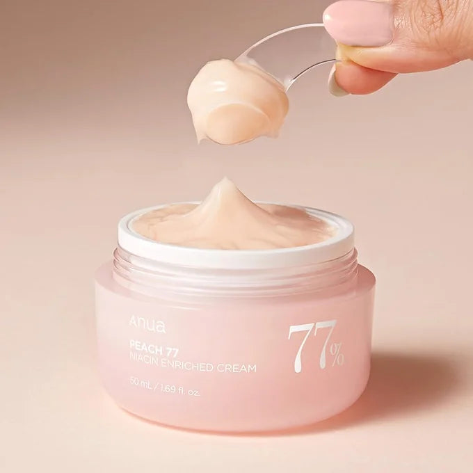 ANUA Peaches 77% Niacin Rich Moisture Cream 50 ml (1.7 fl oz)