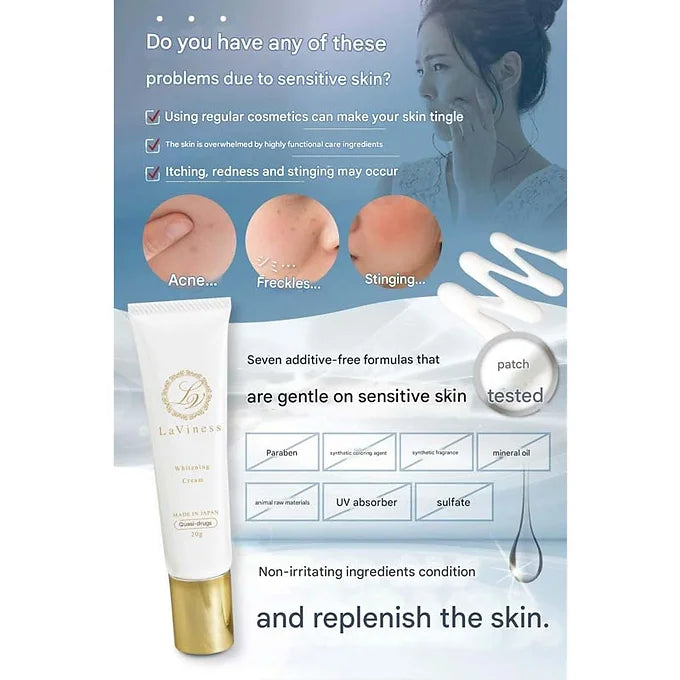 LaViness Whitening Cream with Vitamin C Derivatives + 30g