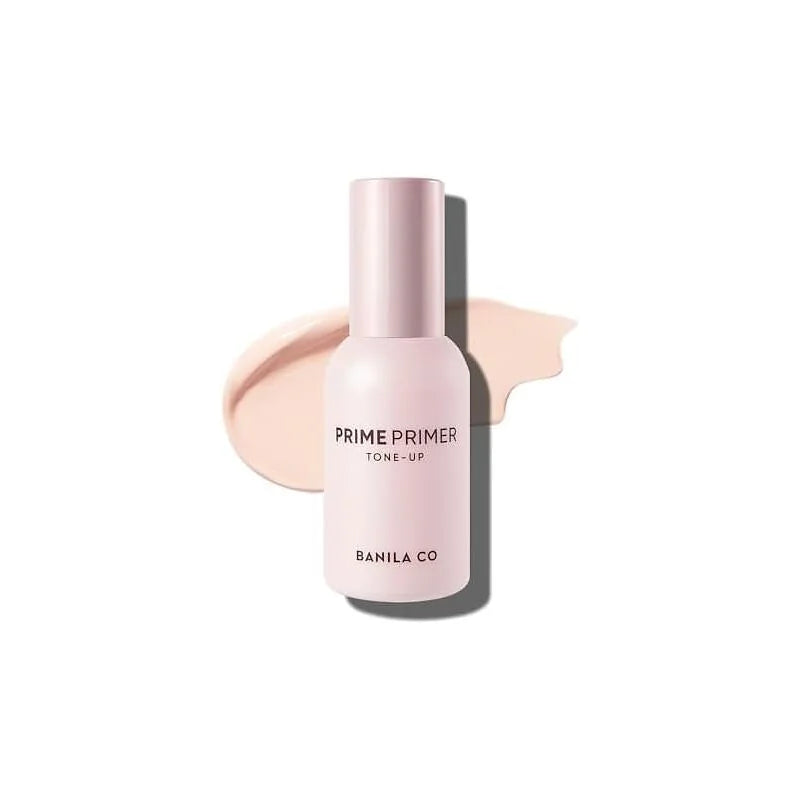 BANILA CO Prime Primer Tone Up is the brand’s No.1 tone-up primer designed to naturally brighten the complexion without dullness or white cast.