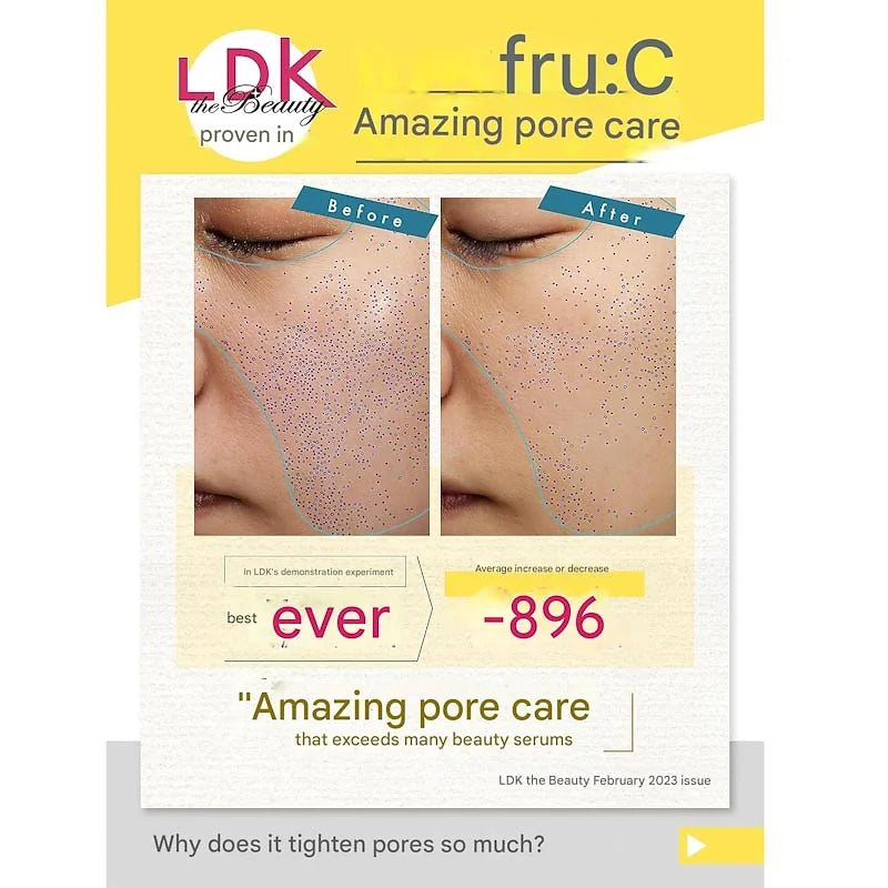 Fru:C Vitamin C Serum – White C Capsule for Poreless, Radiant Skin