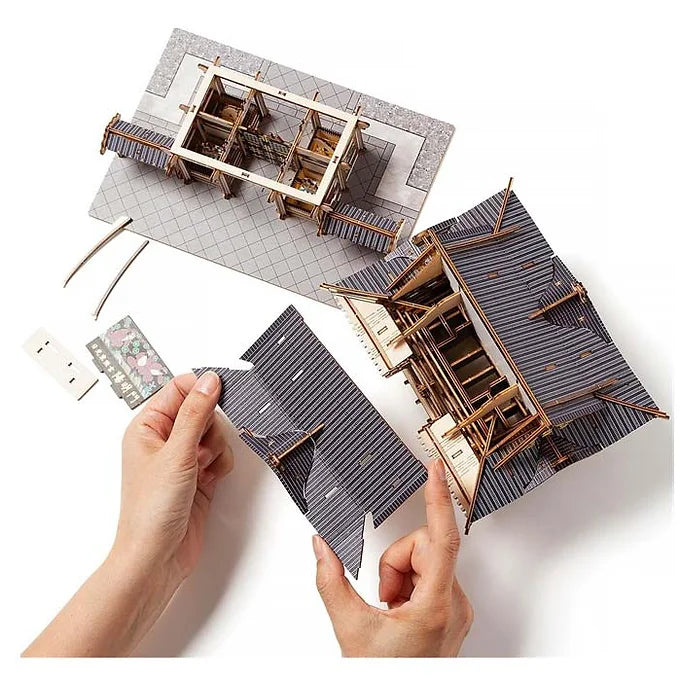 ki-gu-mi Nikko Toshogu Yomeimon Gate (Color Version) – Wooden 3D Puzzle DIY