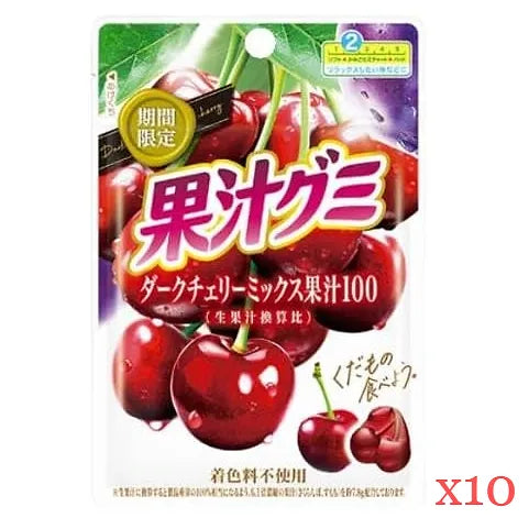 Meiji Juice Gummies – 10 Bags of Your Favorite Flavor