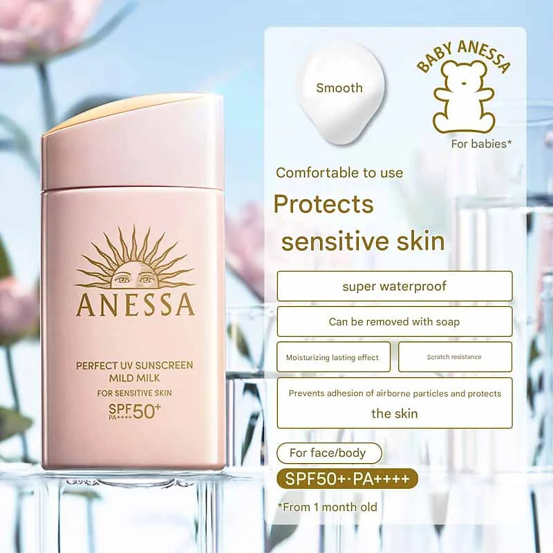 Anessa Perfect UV Mild Milk (Unscented) – SPF 50+ PA++++ | 60 ml