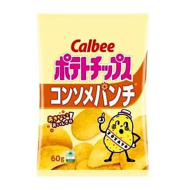 Calbee Potato Chips Japanese Flavor Set – 4-Pack Selection