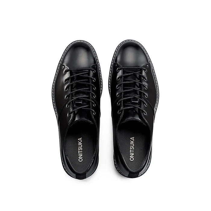 THE ONITSUKA LACE-UP LO – Premium Leather Low-Cut Sneakers