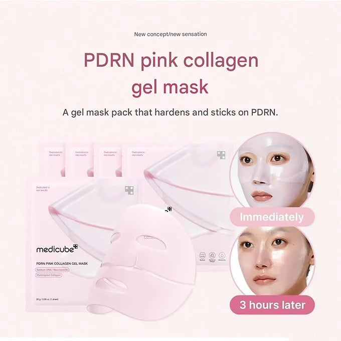 Medicube PDRN Pink Collagen Gel Mask (4 Sheets)