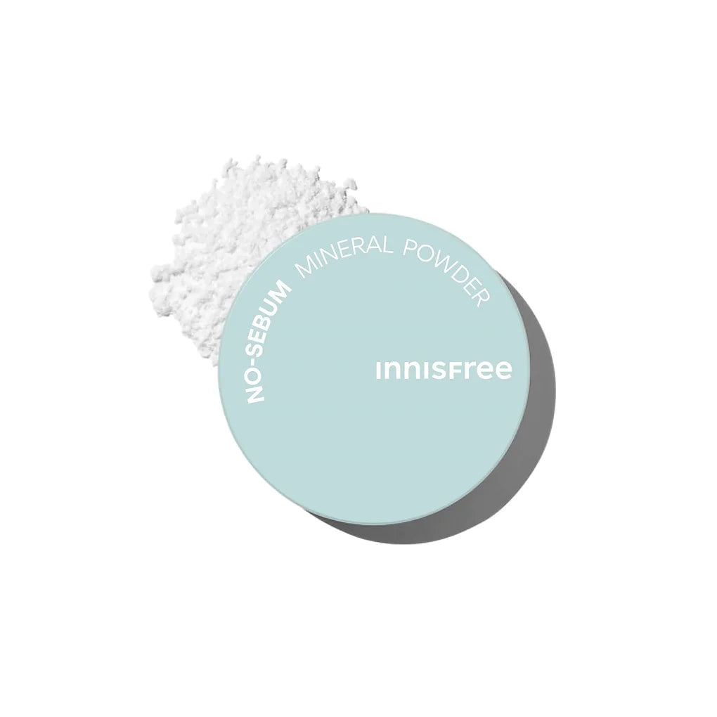 Innisfree No-Sebum Mineral Powder N is a lightweight loose powder designed to control excess oil and keep skin fresh, smooth, and shine-free throughout the day.
