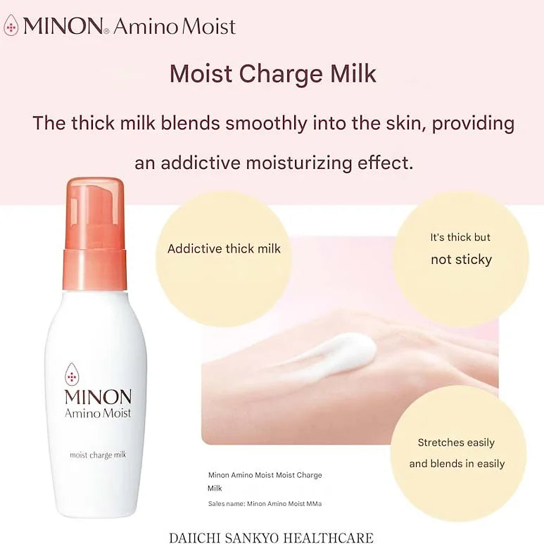 Minon Amino Moist Moist Charge Milk | 100g | Deep Hydration