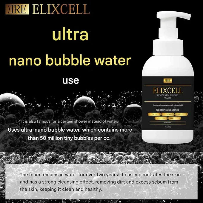 ELIXCELL Revita Nano Bubble Wash – 500ml