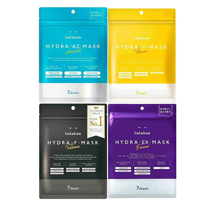 LuLuLun Hydra Series Set – 4 Variants, 28 Masks Total