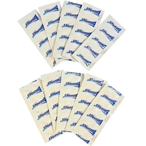 Aquatabs Water Purification Tablets – 100 Tablets