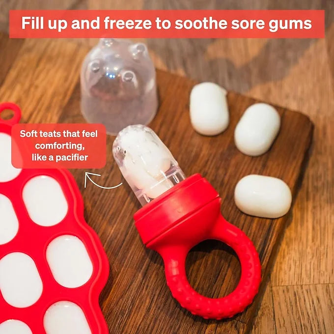 LoveNoobs Baby Pacifier Feeder – 2 Pack | Fresh & Frozen Fruit Feeder for Babies