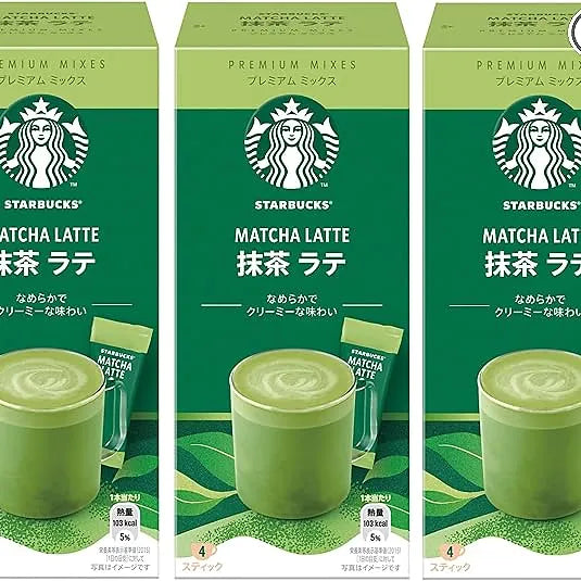 Starbucks® Premium Mix Matcha Latte Stick Coffee 4 pack