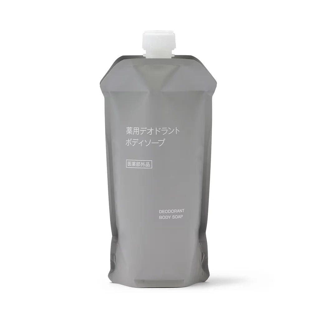 Muji Medicated Deodorant Body Soap – Standard (400 mL) & Refill (340 mL)