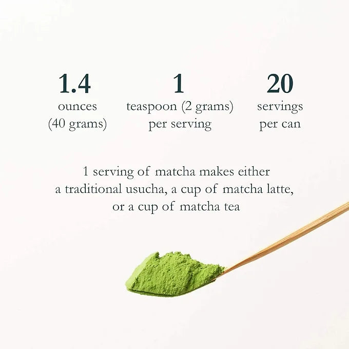 Naoki Matcha Green Tea Powder – Superior Ceremonial Grade 40g (1.4oz)